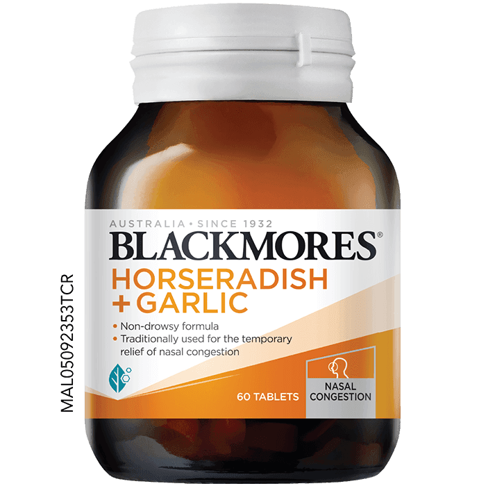 BlackmoresMY2020HorseradishGarlic60Tabs125mlwithCode1